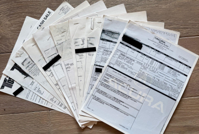 1995 Acura NSX in Purple over Tan