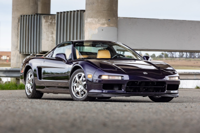 1995 Acura NSX in Purple over Tan