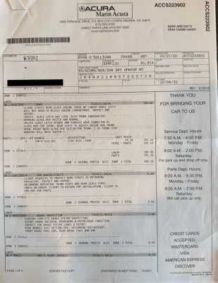 1995 Acura NSX in Purple over Tan