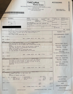 1995 Acura NSX in Purple over Tan