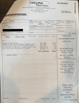 1995 Acura NSX in Purple over Tan