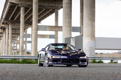 1995 Acura NSX in Purple over Tan