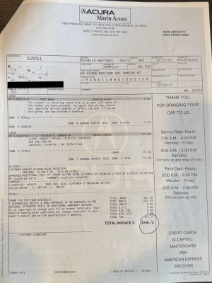 1995 Acura NSX in Purple over Tan