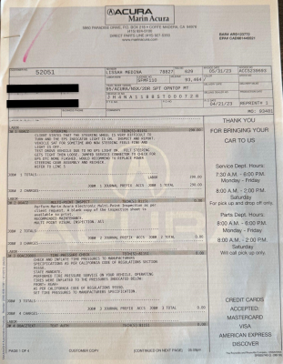 1995 Acura NSX in Purple over Tan