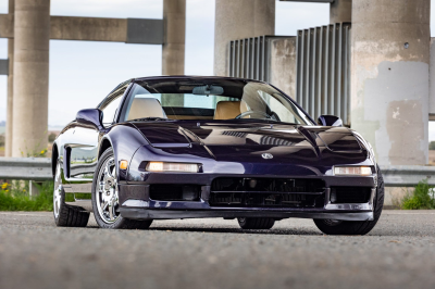 1995 Acura NSX in Purple over Tan