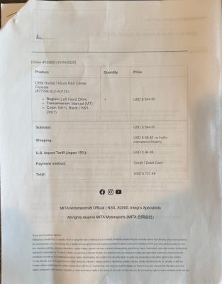 1995 Acura NSX in Purple over Tan