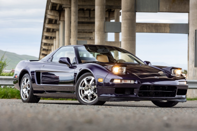 1995 Acura NSX in Purple over Tan