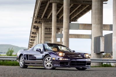 1995 Acura NSX in Purple over Tan