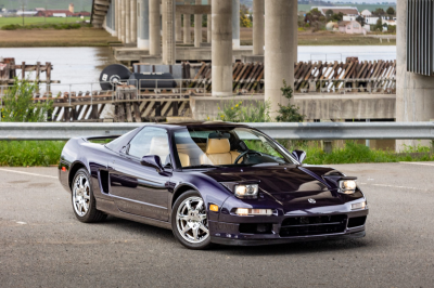 1995 Acura NSX in Purple over Tan