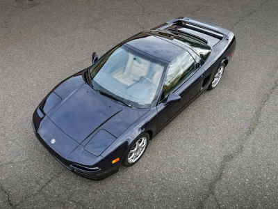 1995 Acura NSX in Purple over Tan