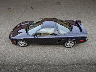 1995 Acura NSX in Purple over Tan
