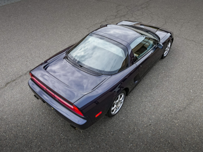 1995 Acura NSX in Purple over Tan