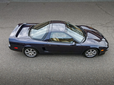 1995 Acura NSX in Purple over Tan