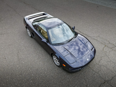 1995 Acura NSX in Purple over Tan