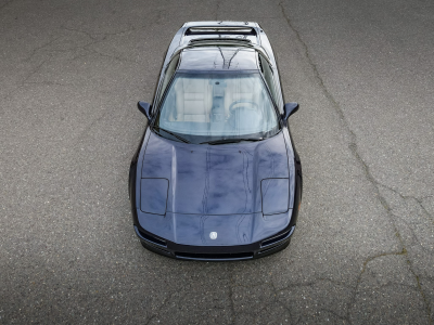 1995 Acura NSX in Purple over Tan