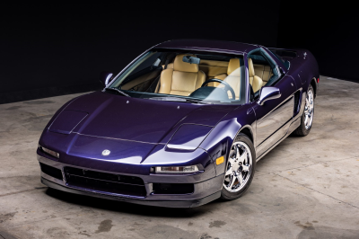 1995 Acura NSX in Purple over Tan