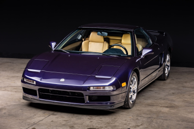 1995 Acura NSX in Purple over Tan