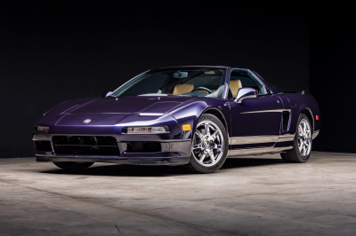 1995 Acura NSX in Purple over Tan