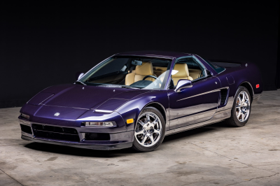 1995 Acura NSX in Purple over Tan