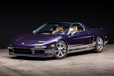 1995 Acura NSX in Purple over Tan