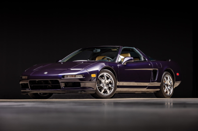 1995 Acura NSX in Purple over Tan