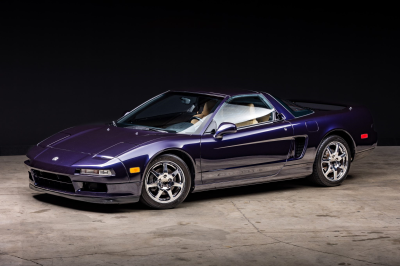 1995 Acura NSX in Purple over Tan