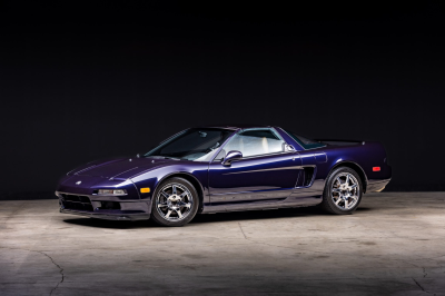 1995 Acura NSX in Purple over Tan