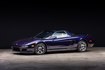 1995 Acura NSX in Purple over Tan