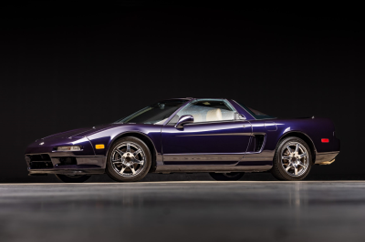 1995 Acura NSX in Purple over Tan