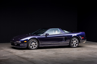 1995 Acura NSX in Purple over Tan