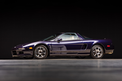 1995 Acura NSX in Purple over Tan