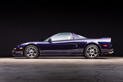 1995 Acura NSX in Purple over Tan