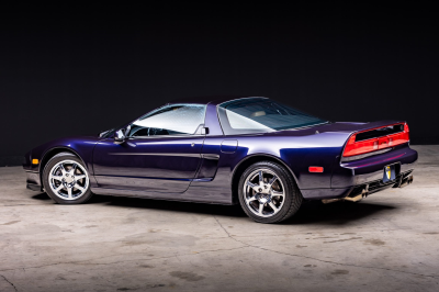 1995 Acura NSX in Purple over Tan