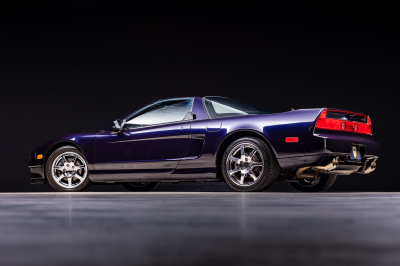 1995 Acura NSX in Purple over Tan