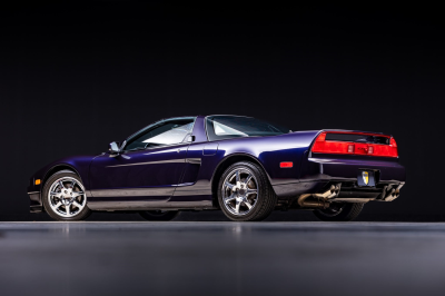 1995 Acura NSX in Purple over Tan