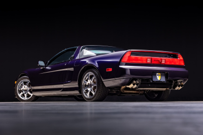 1995 Acura NSX in Purple over Tan