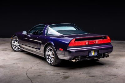 1995 Acura NSX in Purple over Tan