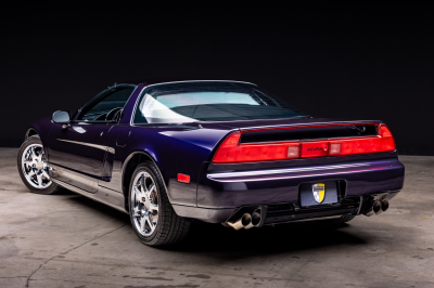 1995 Acura NSX in Purple over Tan