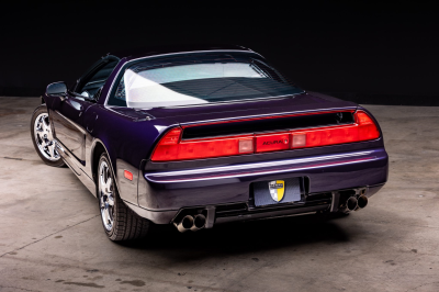 1995 Acura NSX in Purple over Tan