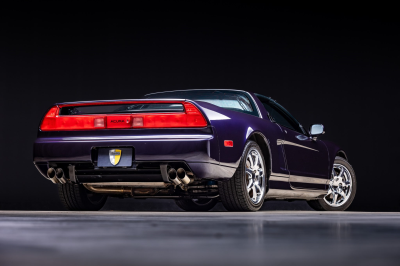 1995 Acura NSX in Purple over Tan