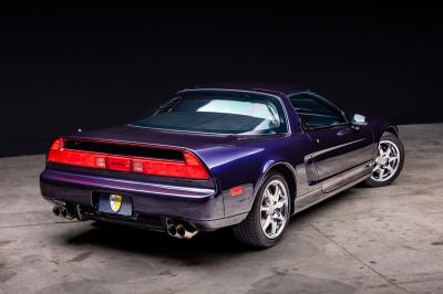 1995 Acura NSX in Purple over Tan