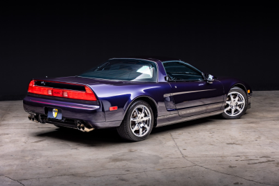 1995 Acura NSX in Purple over Tan