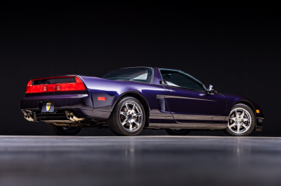 1995 Acura NSX in Purple over Tan