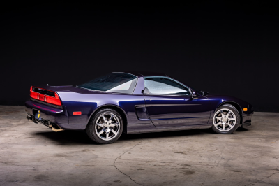 1995 Acura NSX in Purple over Tan