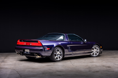 1995 Acura NSX in Purple over Tan