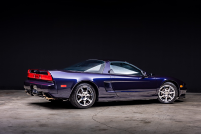 1995 Acura NSX in Purple over Tan