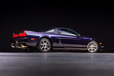 1995 Acura NSX in Purple over Tan