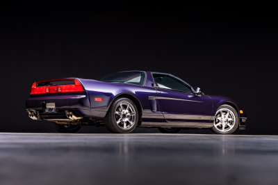 1995 Acura NSX in Purple over Tan