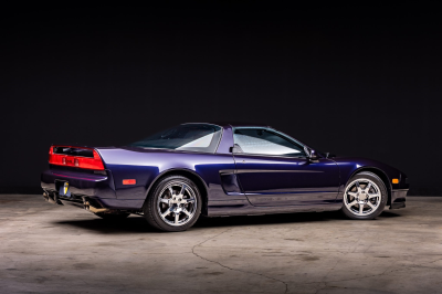 1995 Acura NSX in Purple over Tan
