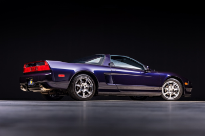 1995 Acura NSX in Purple over Tan